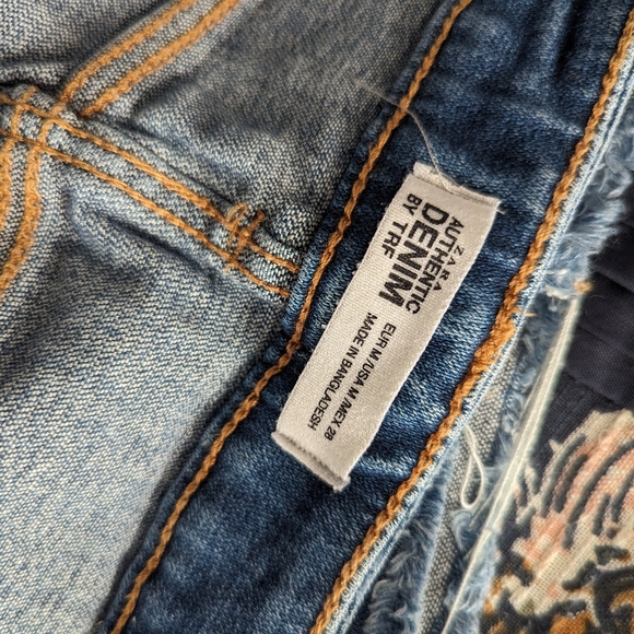 Zara Authentic denim skirt by TRF - Picture 7 of 8